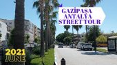 Gazipaşa'nın 2021 Yaz Mevsimi Sokak Görüntüleri